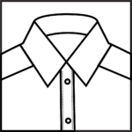 Narrow placket